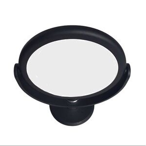 Danielle Creations Black Round Vanity Mirror